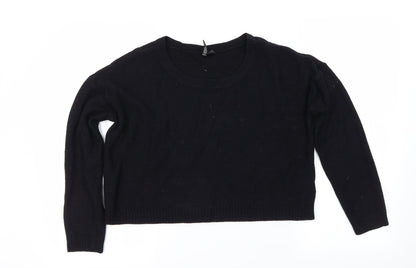 H&M Womens Black   Pullover Jumper Size 10