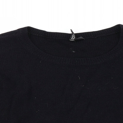H&M Womens Black   Pullover Jumper Size 10