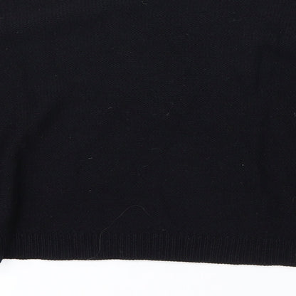 H&M Womens Black   Pullover Jumper Size 10