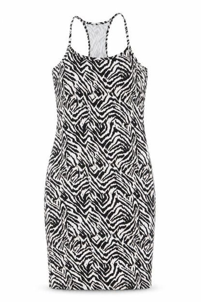 H&M Womens Multicoloured Animal Print  Fit & Flare  Size M