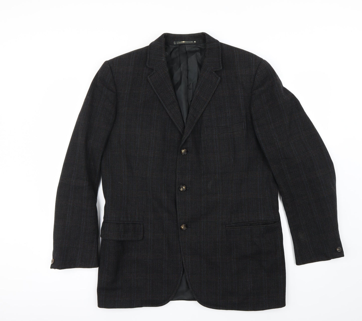 Mens UK Size 34 Preworn Regular Brown Suit Jacket