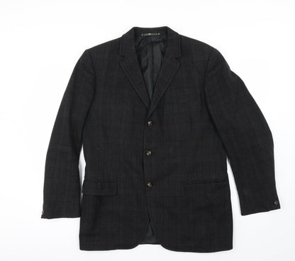 Mens UK Size 34 Preworn Regular Brown Suit Jacket