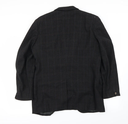 Mens UK Size 34 Preworn Regular Brown Suit Jacket