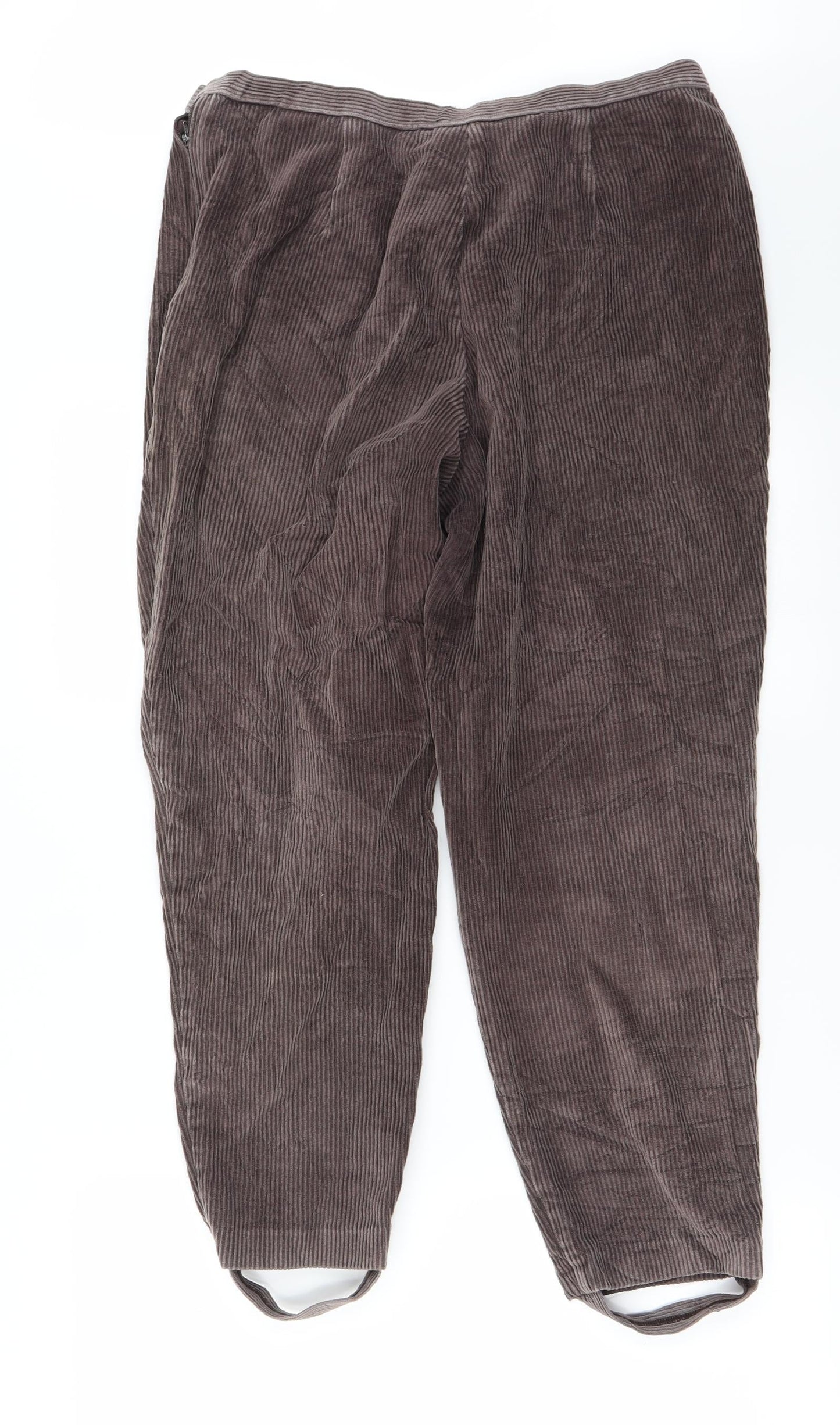 Womens UK Size 30 Marks and Spencer Regular Fit Straight Brown Jeans