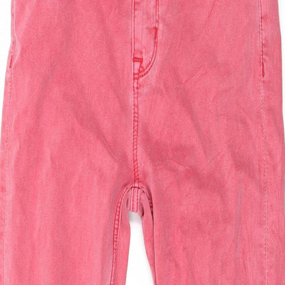 Marks and Spencer Womens Red   Skinny Jeans Size 8 L24 in