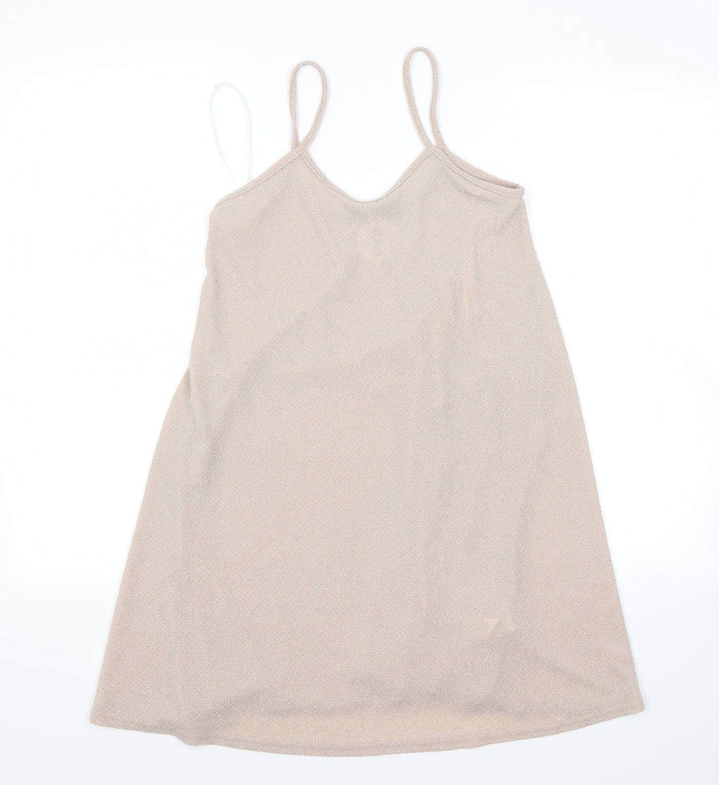 Atmosphere Womens Gold   Skater Dress  Size 6