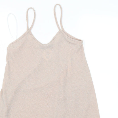 Atmosphere Womens Gold   Skater Dress  Size 6