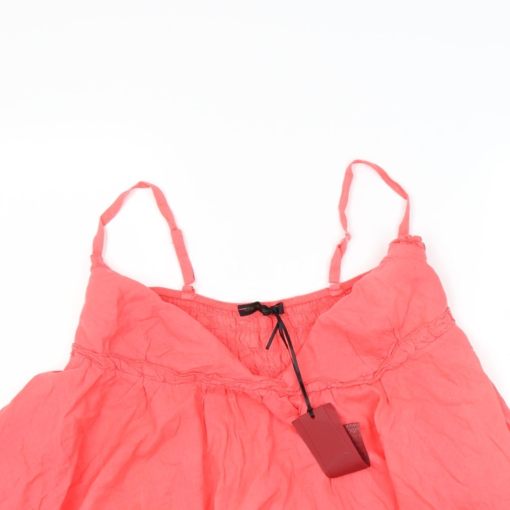 Mariasboutique Womens Red   Camisole Blouse One Size