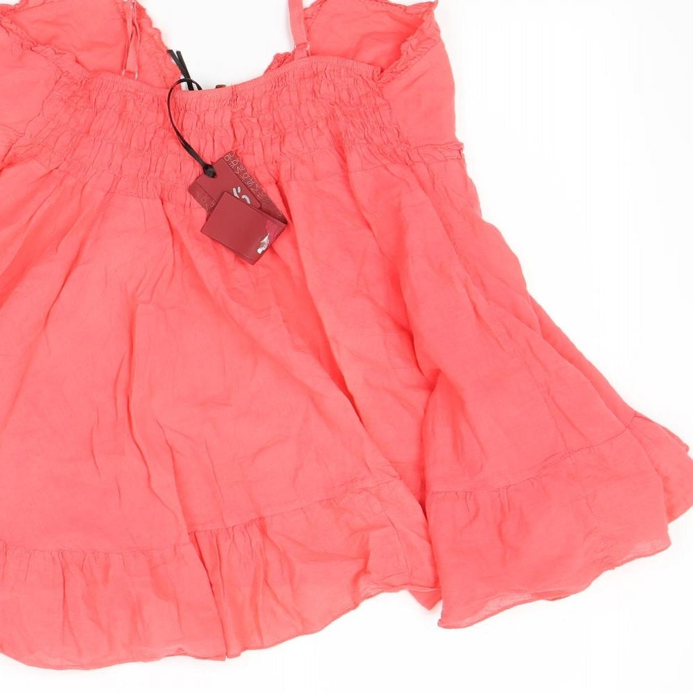 Mariasboutique Womens Red   Camisole Blouse One Size