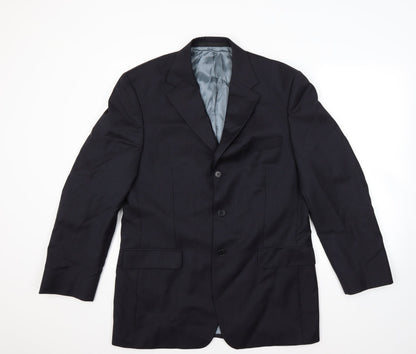 Mens UK Size 40 Marks and Spencer Blue Jacket