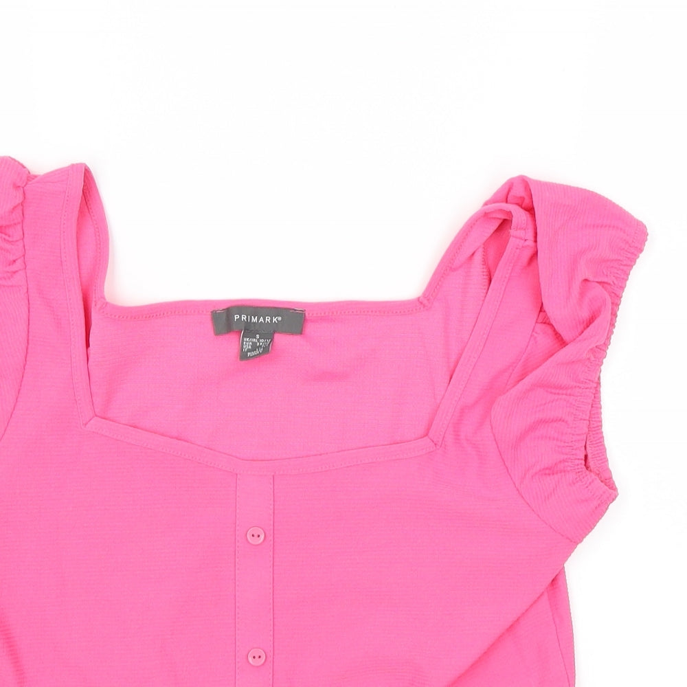 Primark Womens Pink   Basic Blouse Size S