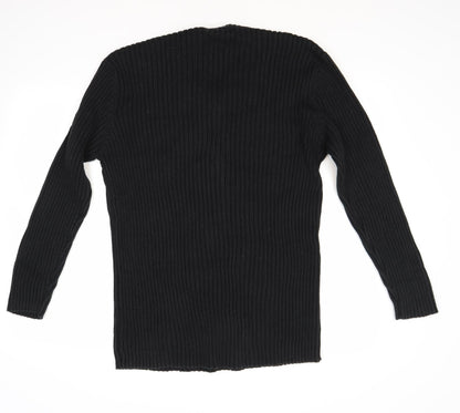 Armando Womens Black   Pullover Jumper Size XL