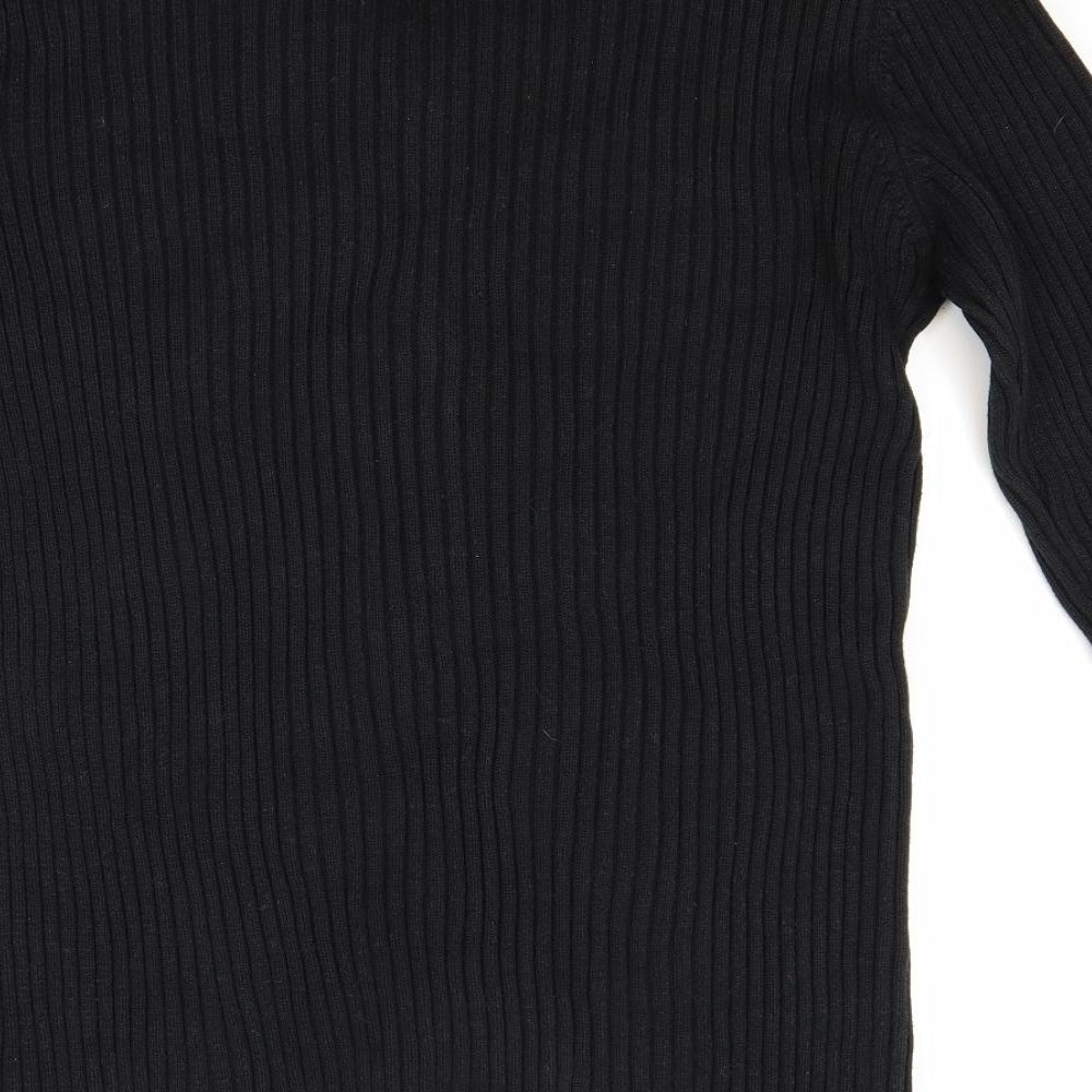 Armando Womens Black   Pullover Jumper Size XL