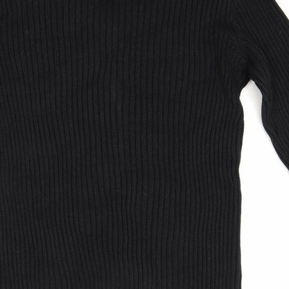 Armando Womens Black   Pullover Jumper Size XL