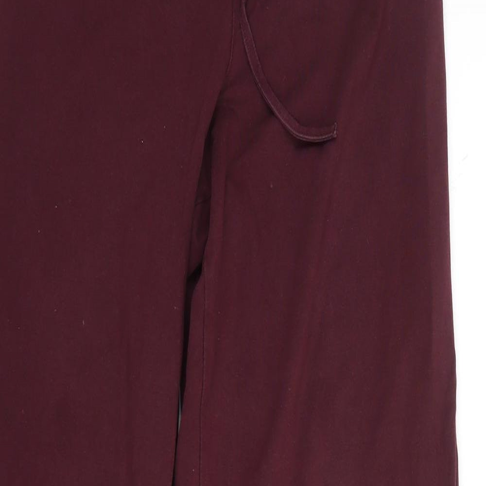 Jockey Womens Purple   Capri Trousers Size M L31 in