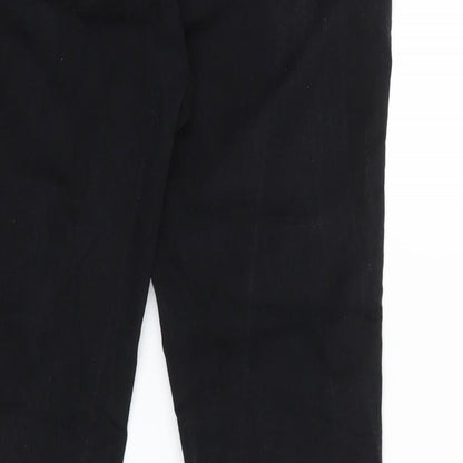 NEXT Womens Black  Denim Skinny Jeans Size 10 L28 in