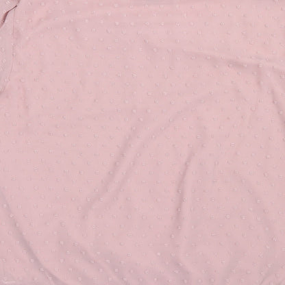 Womens UK Size 8 Soon Pink Basic Blouse