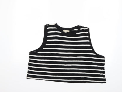 Womens UK Size XL Atmosphere Black Basic Tank