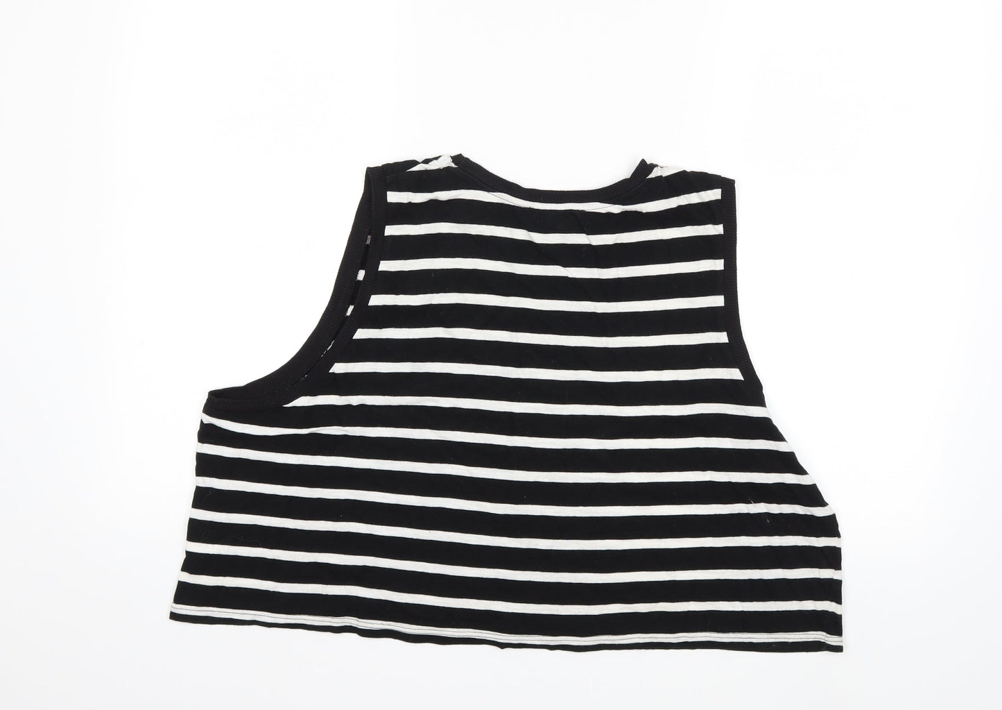 Womens UK Size XL Atmosphere Black Basic Tank