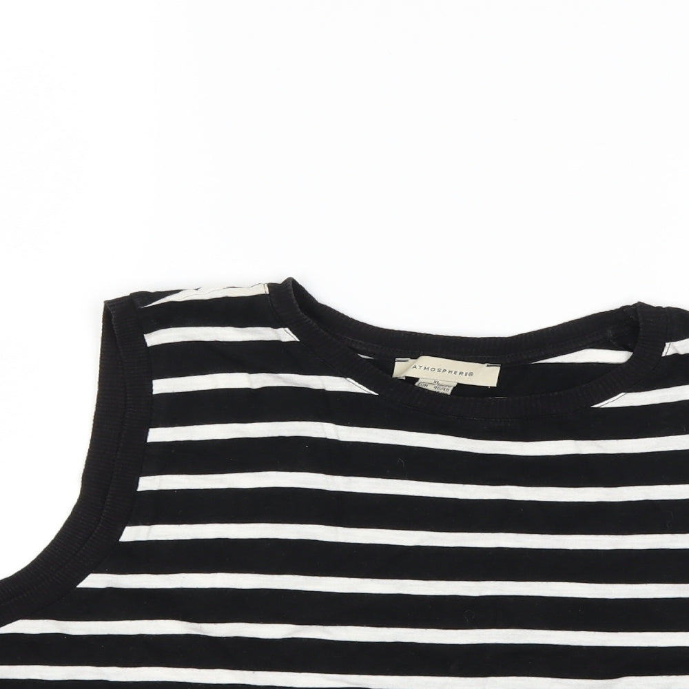 Womens UK Size XL Atmosphere Black Basic Tank