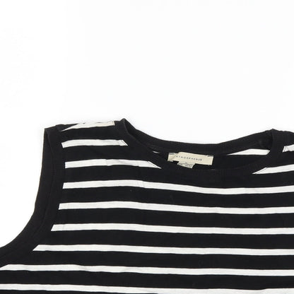 Womens UK Size XL Atmosphere Black Basic Tank
