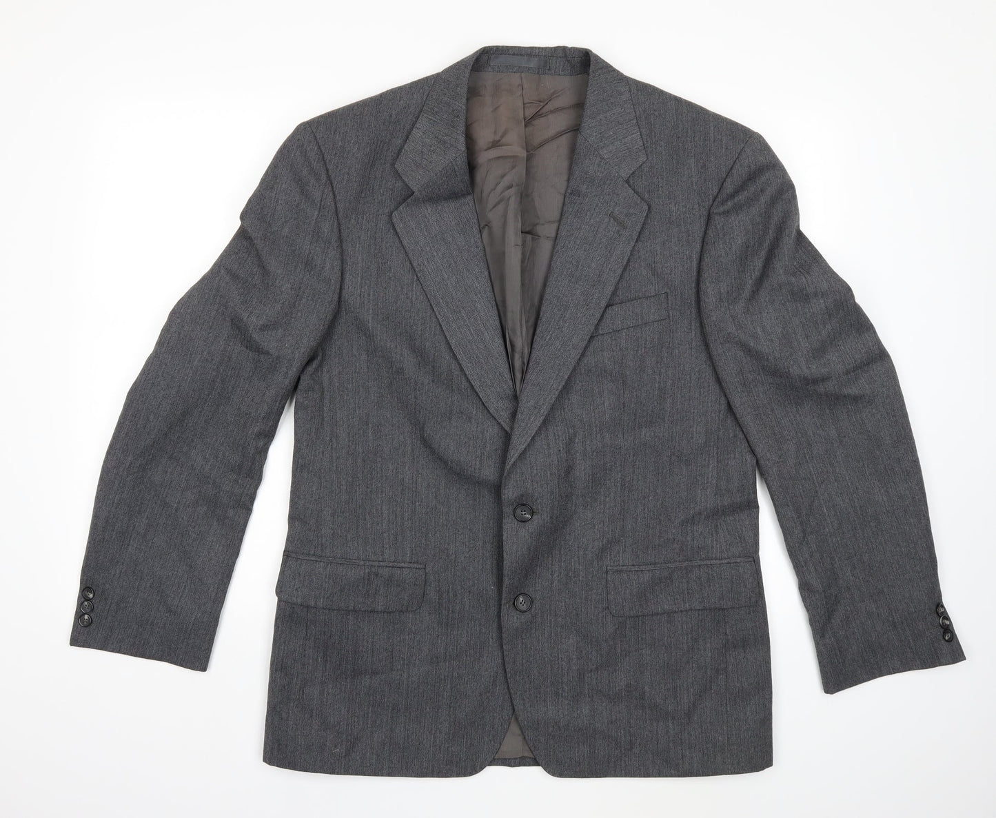 Mens UK Size 40 Marks and Spencer Regular Grey Suit Jacket
