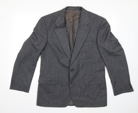 Mens UK Size 40 Marks and Spencer Regular Grey Suit Jacket