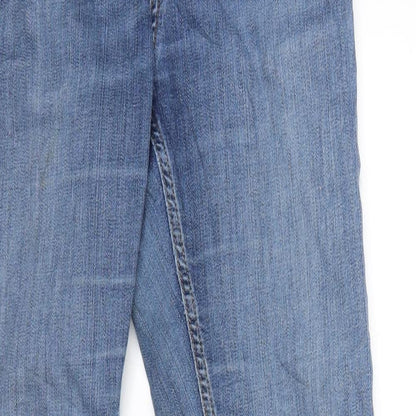 Denim & Co. Womens Blue  Denim Skinny Jeans Size 8 L29 in