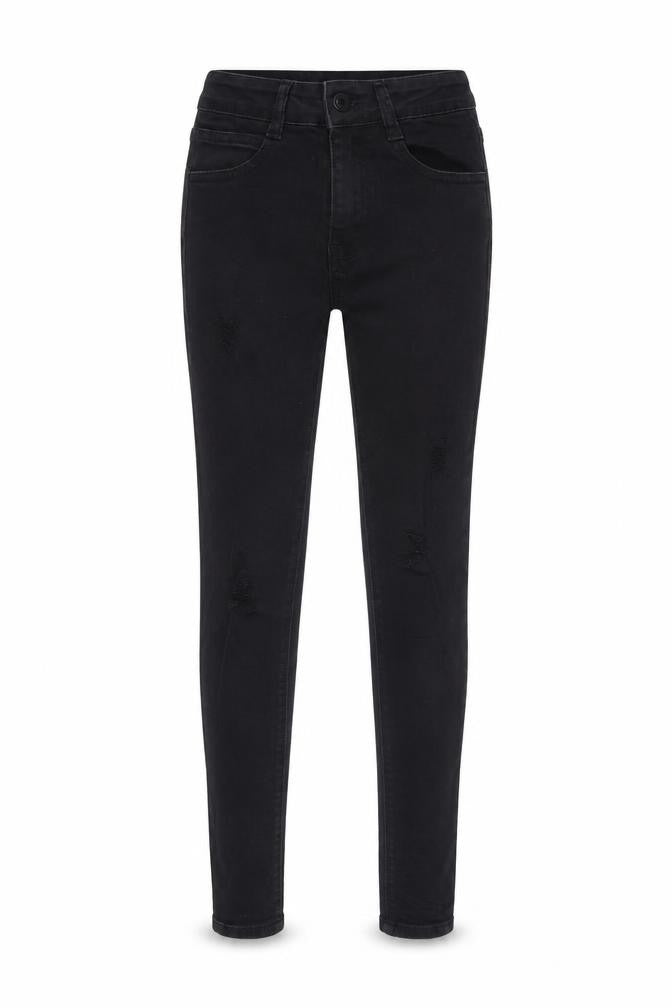 Womens Black  Denim Skinny Jeans Size 26 in L22 in