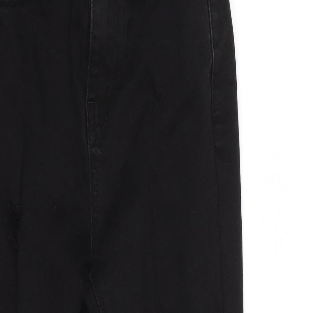 Womens UK Size 26 in Preworn Regular Fit Skinny Black Jeans