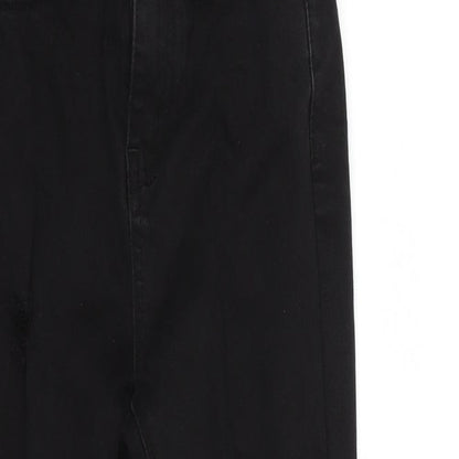 Womens UK Size 26 in Preworn Regular Fit Skinny Black Jeans