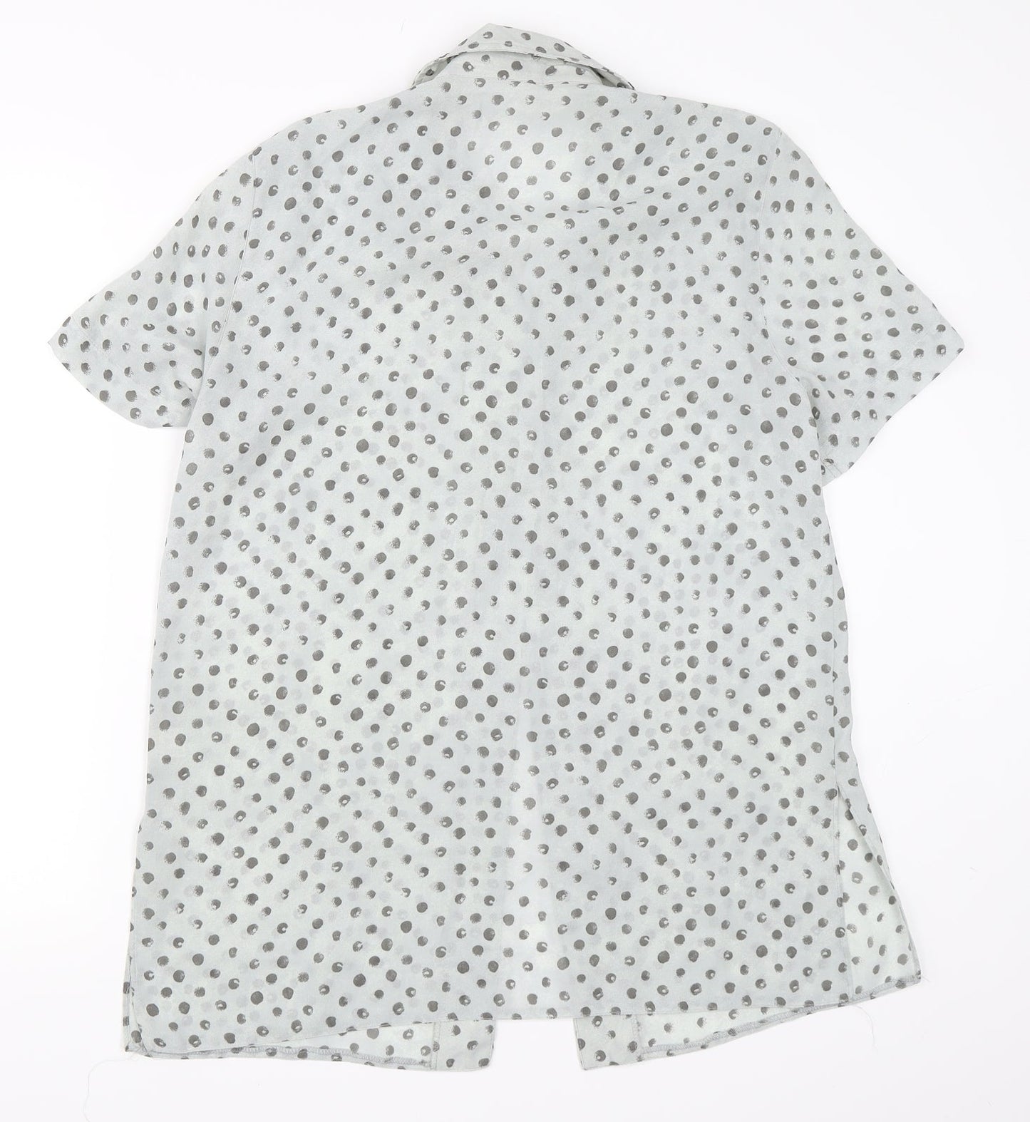 Womens UK Size 12 Libra Blue Basic Blouse
