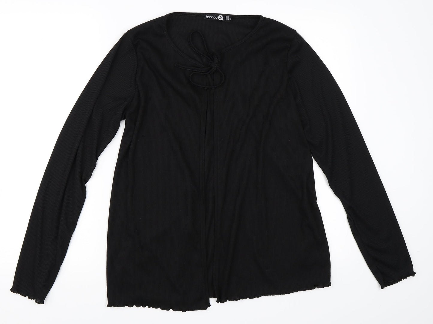 Boohoo Womens Black   Cardigan Jumper Size 12