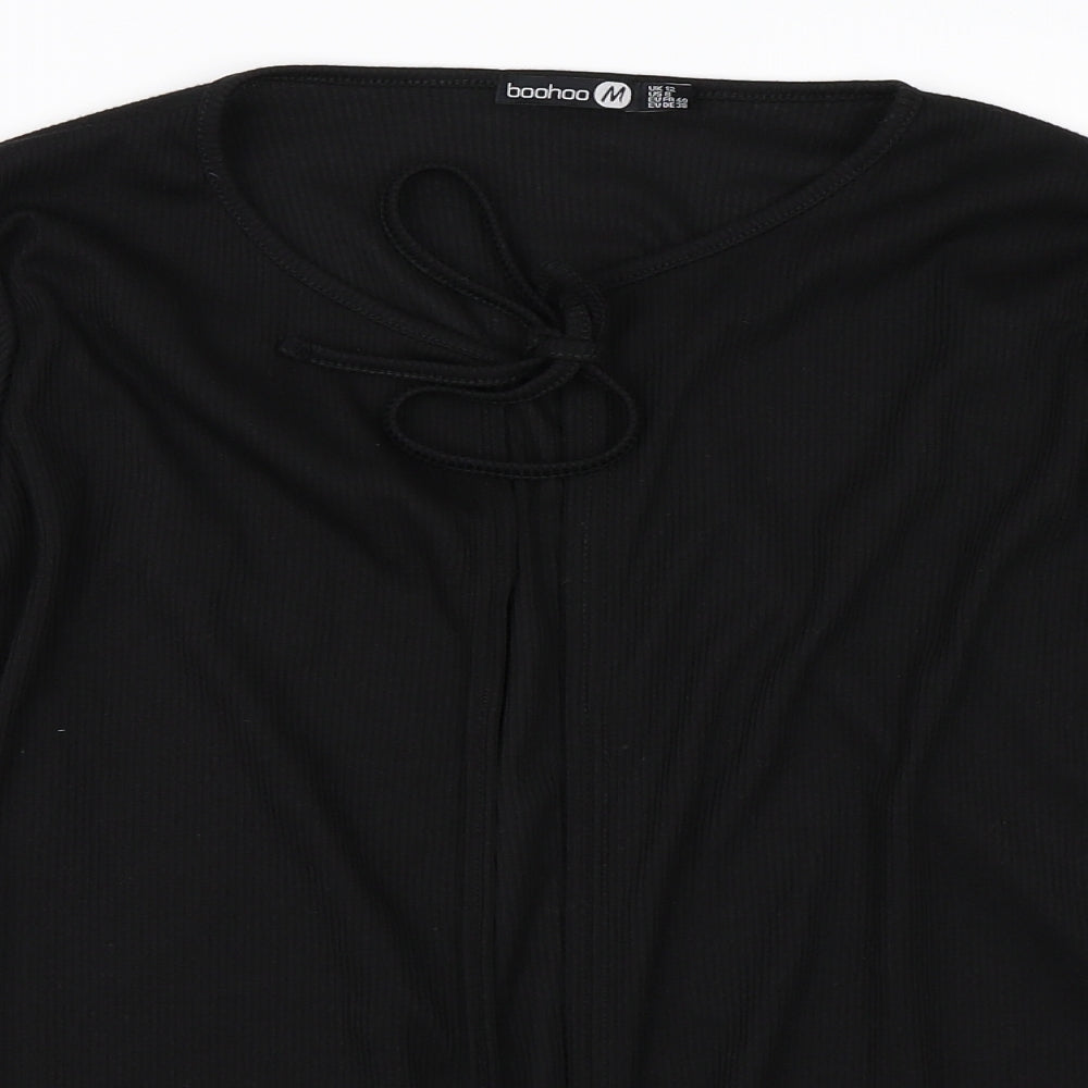 Boohoo Womens Black   Cardigan Jumper Size 12