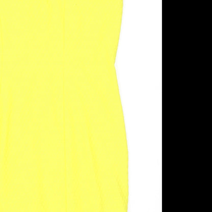 Miss Selfridge Womens Yellow   Bodycon  Size 10