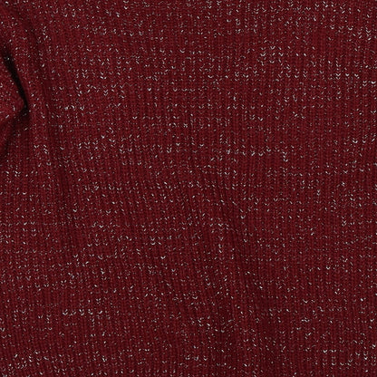 Misspap Womens Red   Pullover Jumper Size M