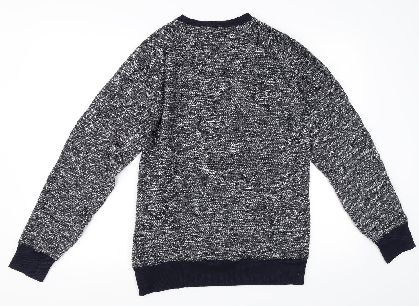 Mens UK Size S Easy Blue Pullover Sweatshirt