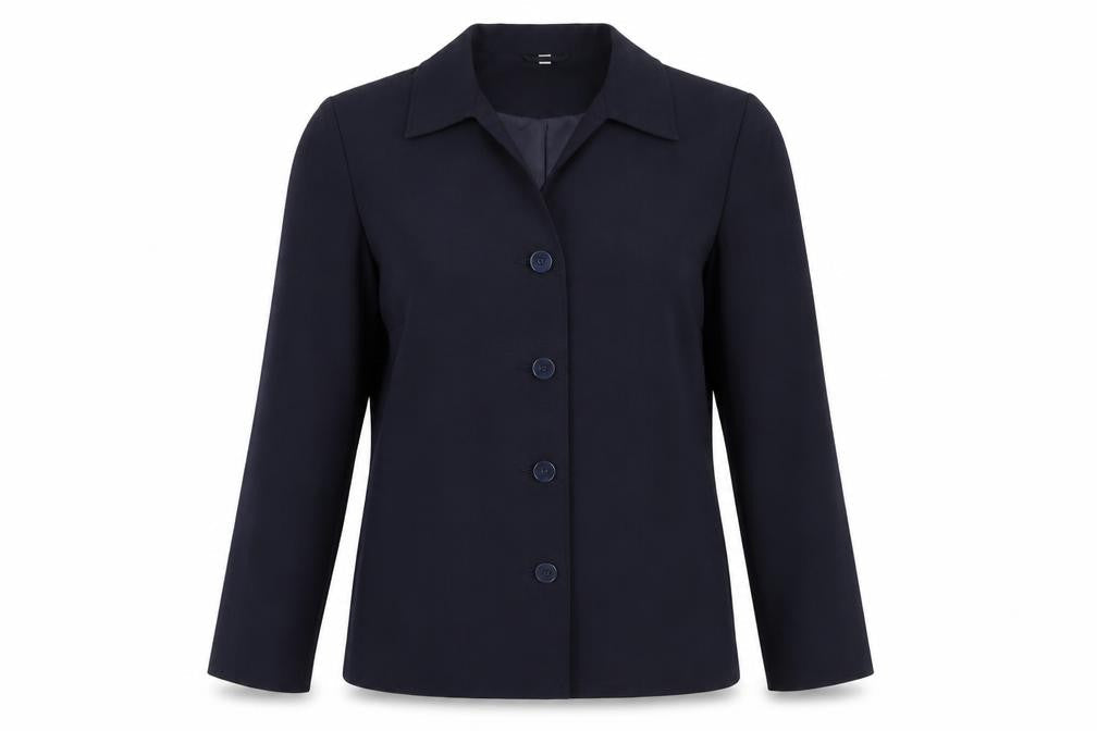 Womens UK Size 12 Preworn Regular Blue Blazer