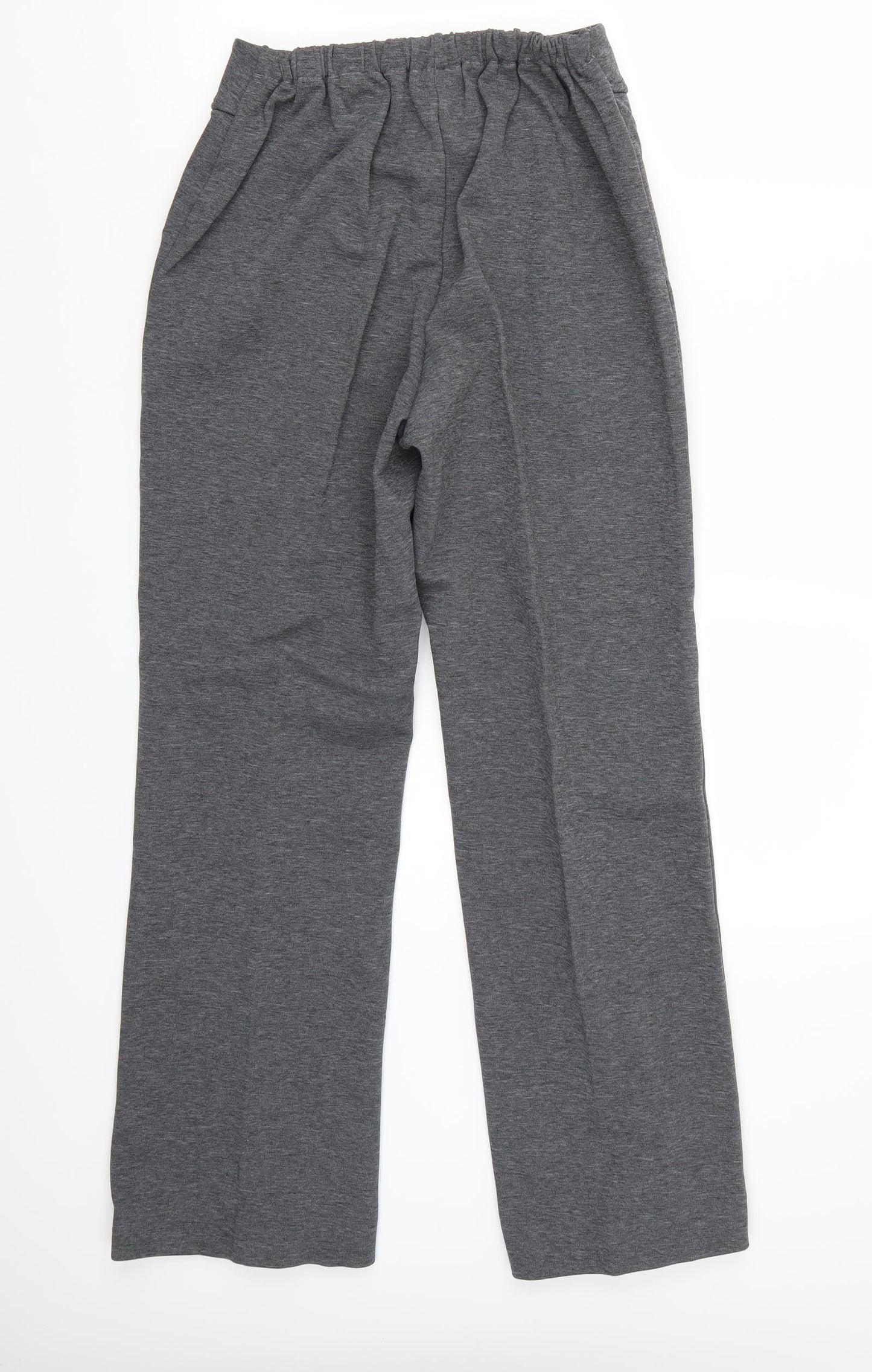 Womens UK Size 12 Marks and Spencer Regular Fit  Grey Trousers