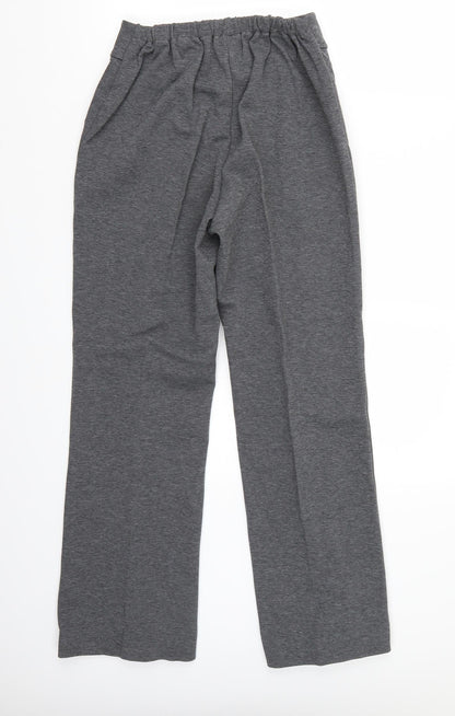 Womens UK Size 12 Marks and Spencer Regular Fit  Grey Trousers