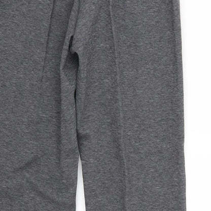 Womens UK Size 12 Marks and Spencer Regular Fit  Grey Trousers