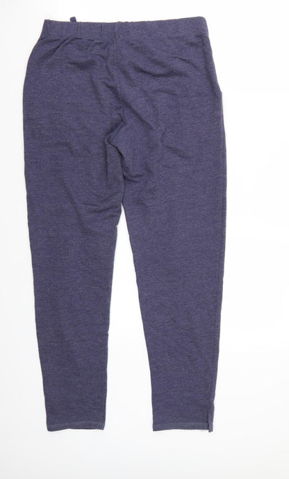 George Womens Blue   Sweatpants Trousers Size 8 L28 in