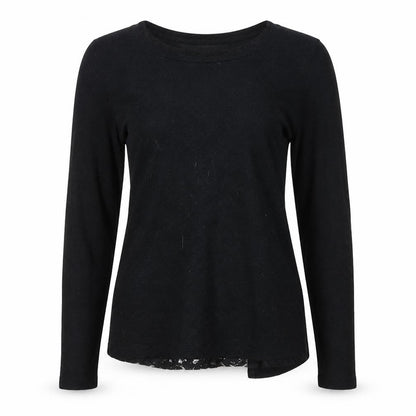 Womens UK Size 10 Dorothy Perkins Black Basic T-Shirt