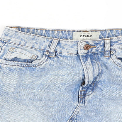 Newlook Womens Blue   A-Line Skirt Size 8