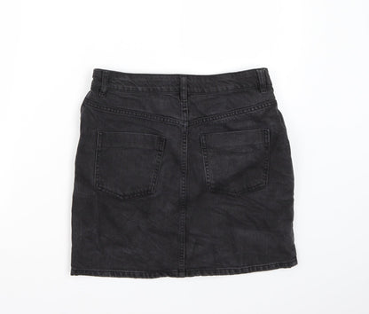 ASOS Womens Black   A-Line Skirt Size 12