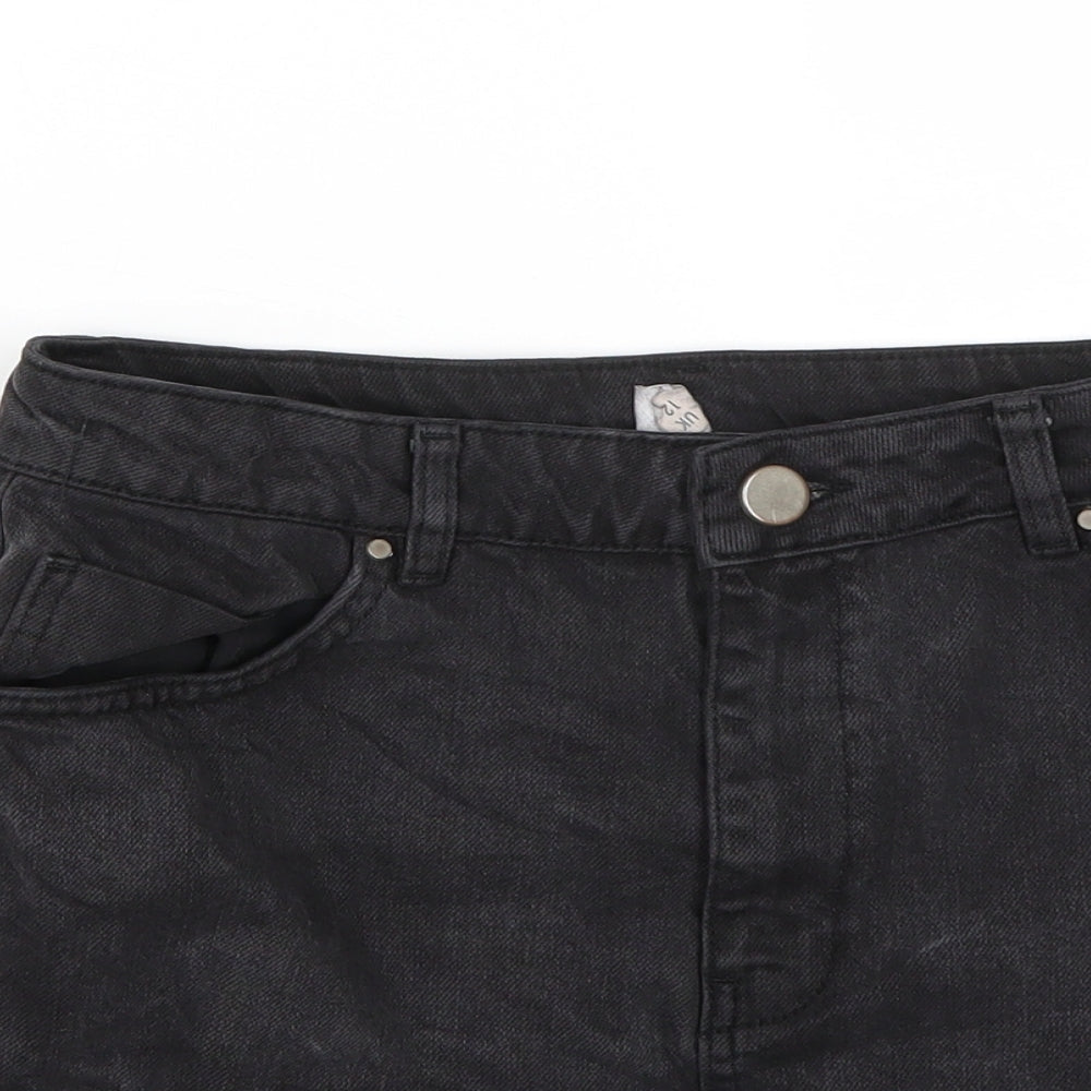 ASOS Womens Black   A-Line Skirt Size 12