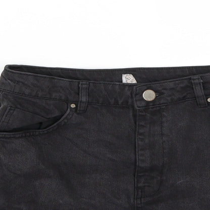 ASOS Womens Black   A-Line Skirt Size 12