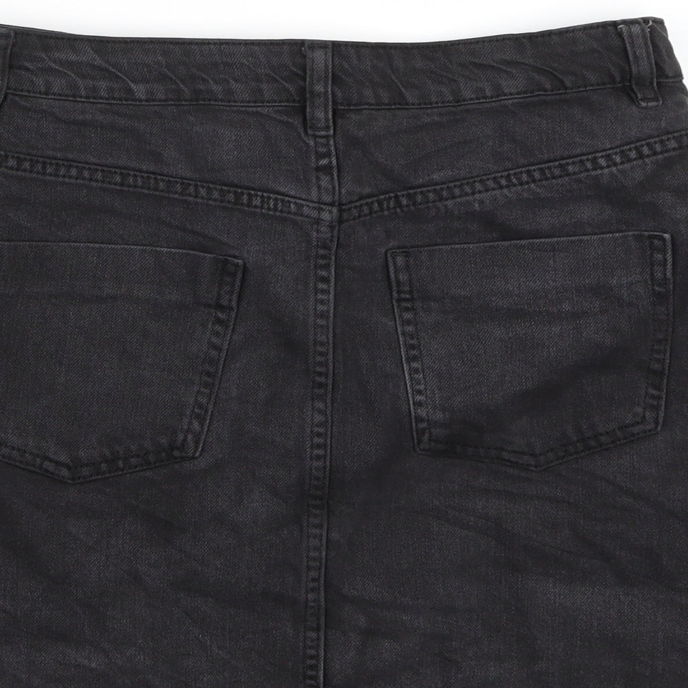 ASOS Womens Black   A-Line Skirt Size 12