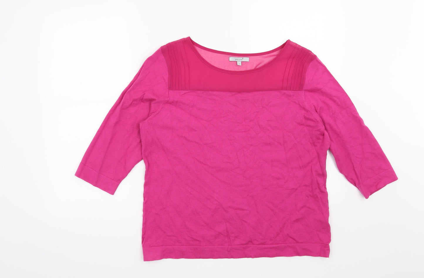 Per Una Womens Pink   Pullover Jumper Size 18