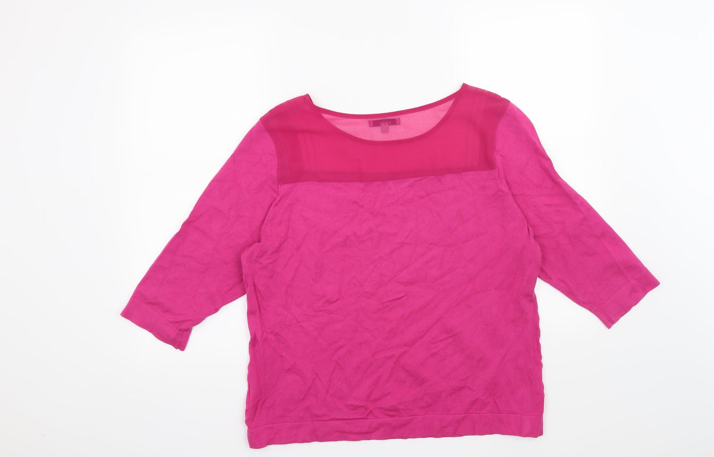 Per Una Womens Pink   Pullover Jumper Size 18